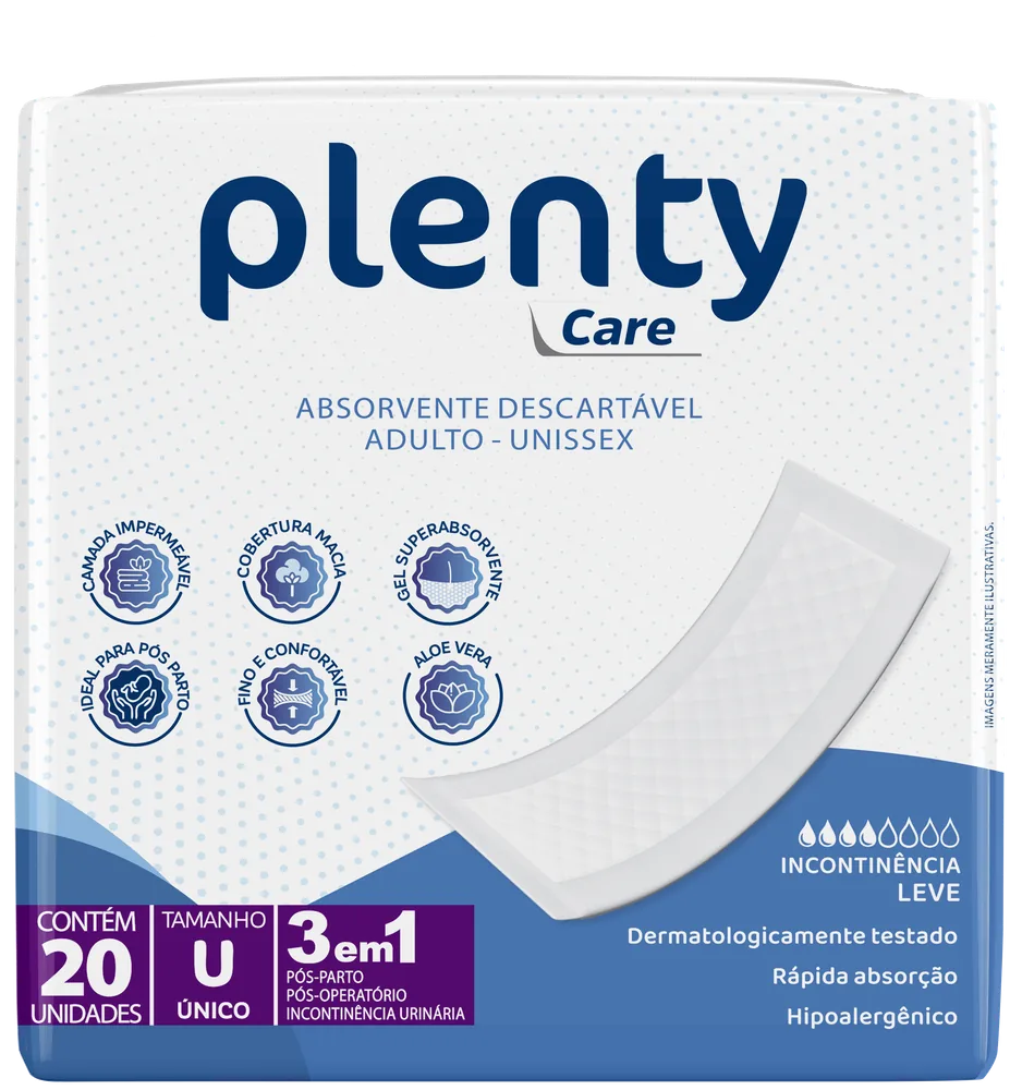 Plenty Care Absorvente U20