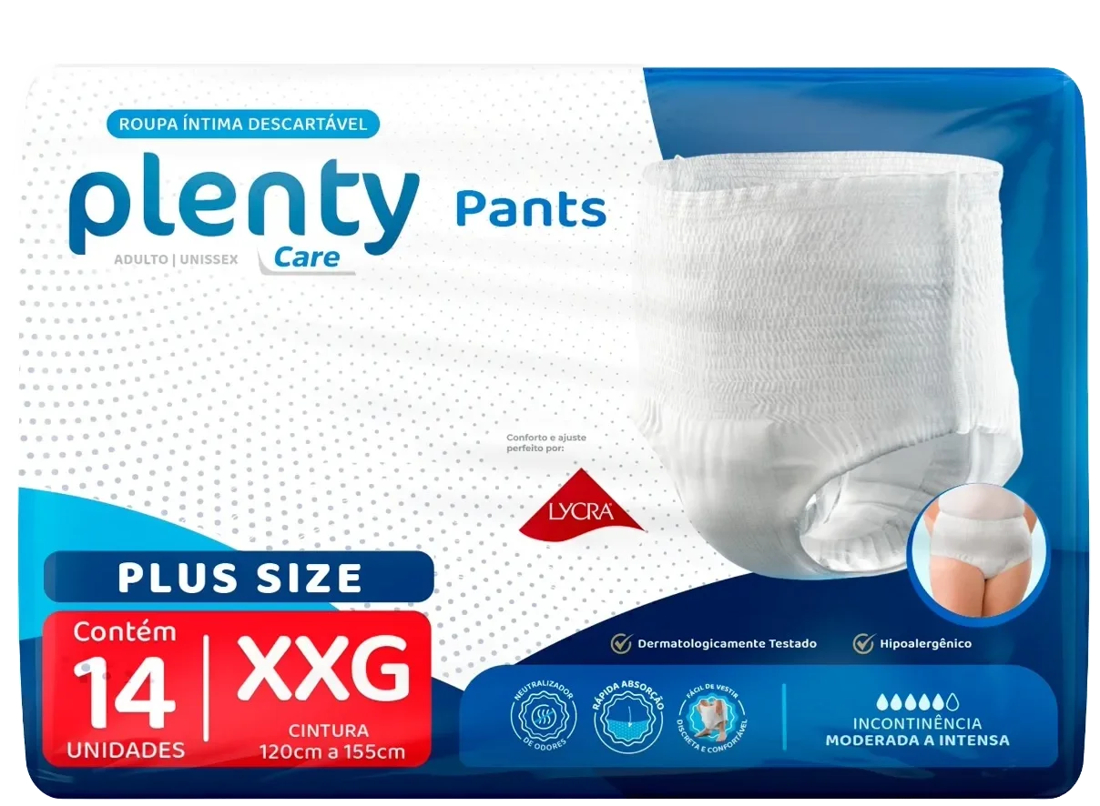 Plenty Care Pants Plus Size XXG